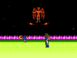 Double Dragon II Final Boss